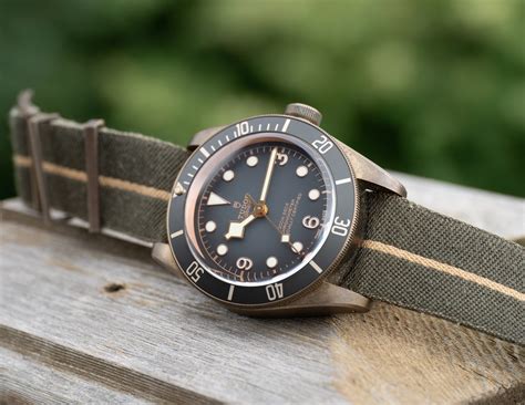 tudor black bay bronze rubber strap|tudor black bay bronze price.